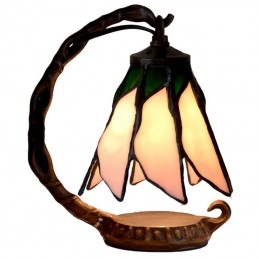 Tiffany ólomüveg asztali lámpa