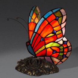 Pillangós Tiffany ólomüveg...